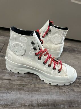 Converse Wmns Chuck Taylor All Star Lugged Winter High GTX 'Egret Prime Pink'